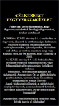 Mobile Screenshot of celkeresztfegyverszakuzlet.hu